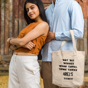 Personlig Funny Quirky Påstående Couple's Tygkasse