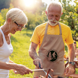 Personlig Funny Sasquatch Location and Research Långt Förkläde