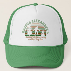 Personlig Funny Sasquatch Sanctuary Keps