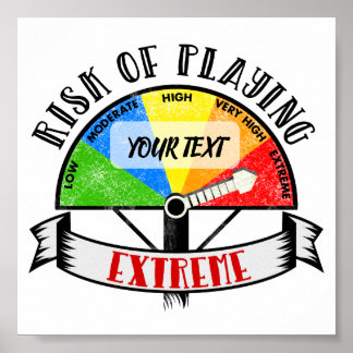 Personlig Funny Sport- eller musikdesign Poster