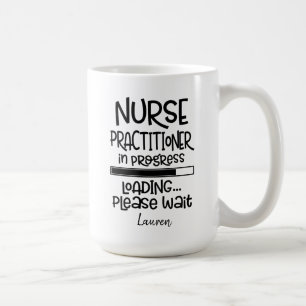 Personlig Funny Student Nurse Practitioner Kaffemugg