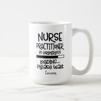 Personlig Funny Student Nurse Practitioner Kaffemugg