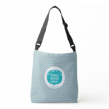 Personlig Funny Travel Nurse Crossbody Bag