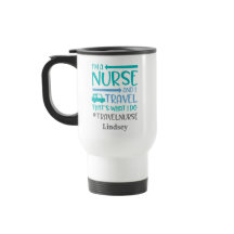 Personlig Funny Travel Nurse Resemugg
