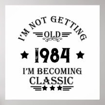 Personlig fyrtio vintage 40-årsfest