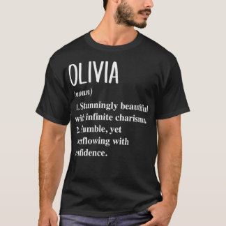 Personlig G för definition av kvinnans Olivia Firs T Shirt