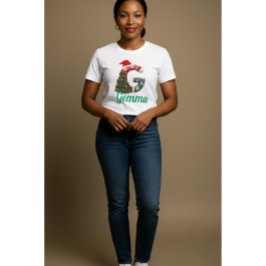 Personlig "G" jul Brev T Shirt