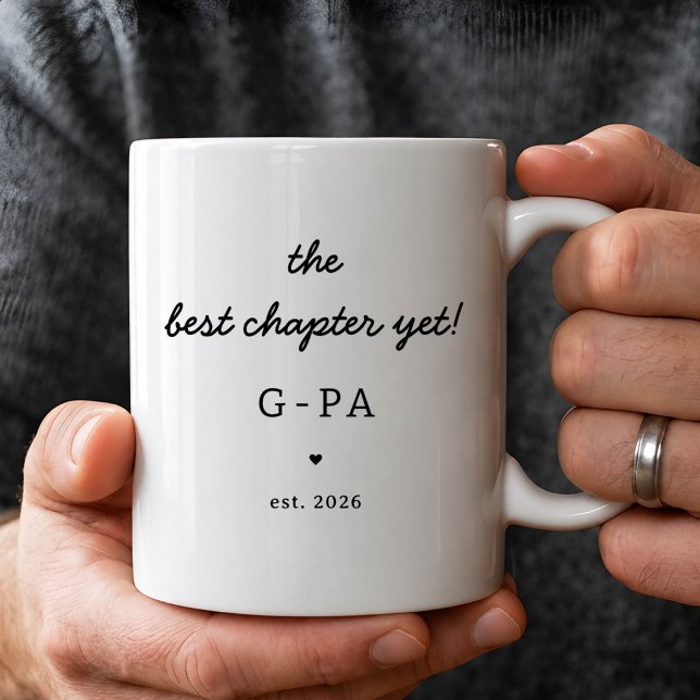 Personlig G-Pa-mugg Bästa Kapitlet Än Kaffemugg (Skapare uppladdad)
