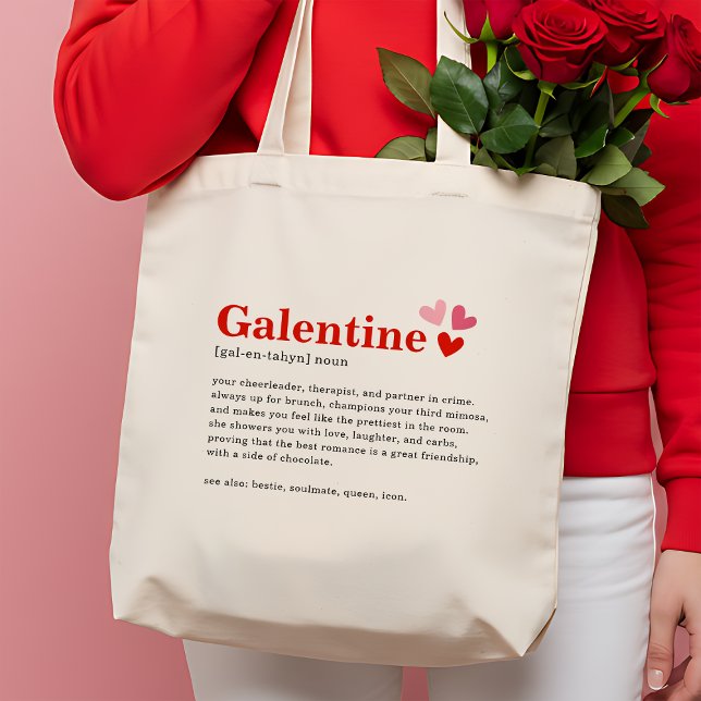 Personlig Galentines partigrupps favoritgåva till  Tygkasse (Skapare uppladdad)