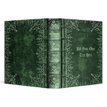 Personlig Gamla Bok 3-Ring-Binder
