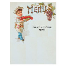 Personlig gammal hummer middagsmeny