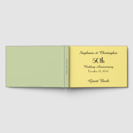 Personlig gästbok 50-årsjubileum fest