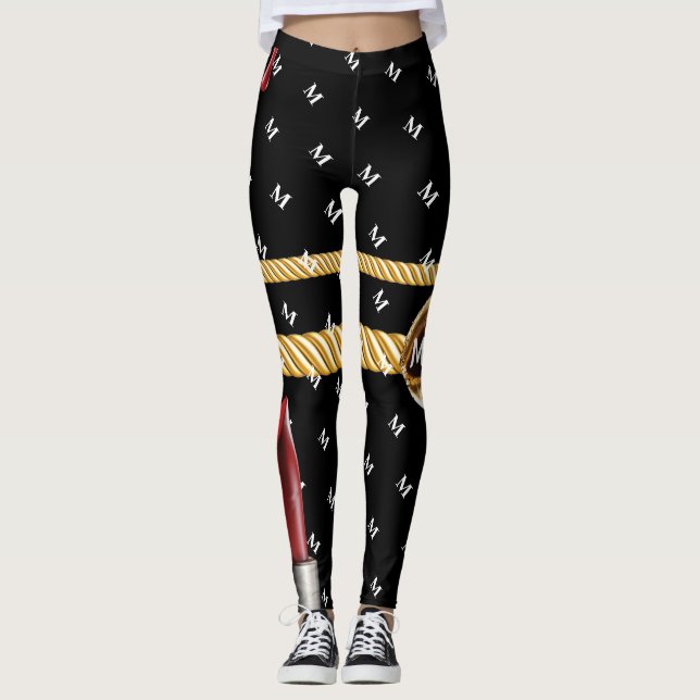 Personlig gåva för födelsedag, brud, bröllop leggings (Framsida)