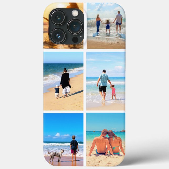 Personlig-gåva från Photo Collage iphone case (Baksida)