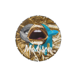 Personlig gåva till brudtjänst, bröllop, fru godisburk