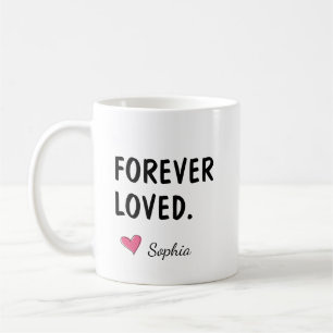 Personlig gåva till dotter - För alltid älskad Kaffemugg
