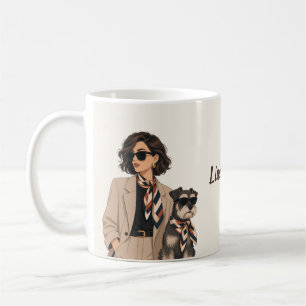 "Personlig gåva till hundmamma" "Anpassad husdjurs Kaffemugg