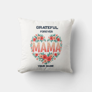 Personlig gåva till mamma   Anpassad namn-design Kudde
