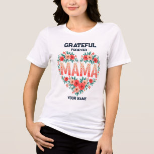 Personlig gåva till mamma Anpassad namn-design T Shirt