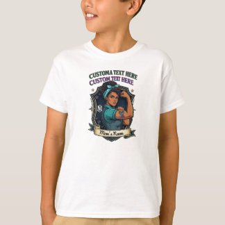 Personlig gåva till mors dag – Söt familjekärlek T Shirt