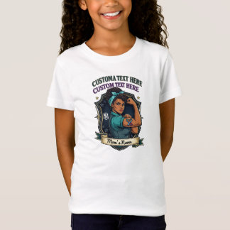Personlig gåva till mors dag – Söt familjekärlek T Shirt