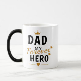 Personlig gåva till pappa magisk mugg