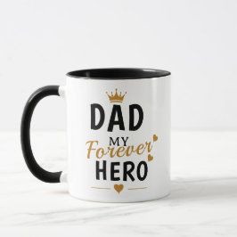 Personlig gåva till pappa mugg