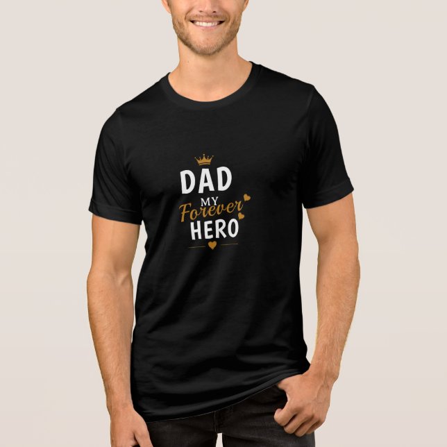 Personlig gåva till pappa t shirt (Framsida)