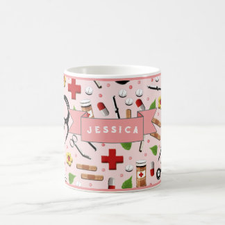 Personlig gåva till sjuksköterska kaffemugg
