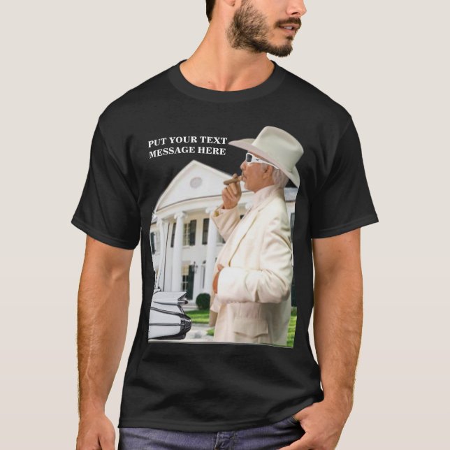 Personlig gåva till södra gentleman t shirt (Framsida)
