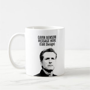 Personlig Gavin Newsom Kaffemugg