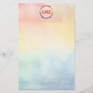 🏳️ 🌈 Personlig Gay pride Geometric 💌 Brevpapper