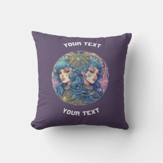 PERSONLIG GEMINI ZODIAC-SIGN KUDDE