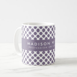 Personlig Geometric Mönster Mugg