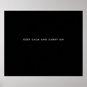 Personlig ger För manar svart offertutskrift 24 x  Poster