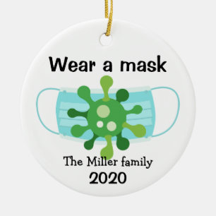 Personlig Germ Bära A mask, ornament