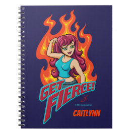 Personlig Get Fierce Girl Anteckningsbok
