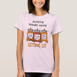 Personlig "Getting Lit" T-Shirt