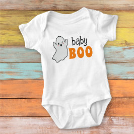 Personlig Ghost Baby Boo Halloween T Shirt