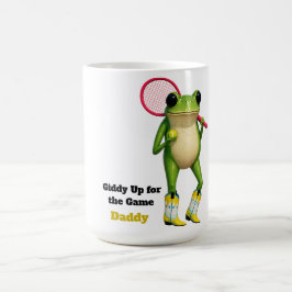 Personlig Giddy Up For The Game Daddy | Originell Kaffemugg