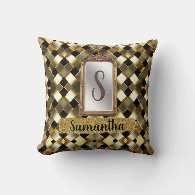 Personlig Gift for Birthday, Bride, Bröllop Kudde (Framsida)