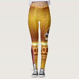 Personlig Gift for Birthday, Bride, Bröllop Leggings