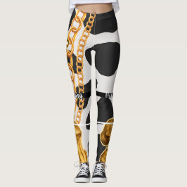 Personlig Gift for Birthday, Bride, Bröllop Leggings