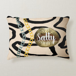 Personlig Gift for Birthday, Bride, Bröllop Prydnadskudde