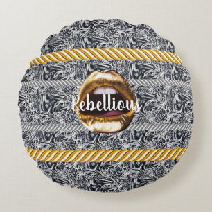 Personlig Gift for Birthday, Bride, Bröllop Rund Kudde
