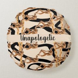 Personlig Gift for Birthday, Bride, Bröllop Rund Kudde