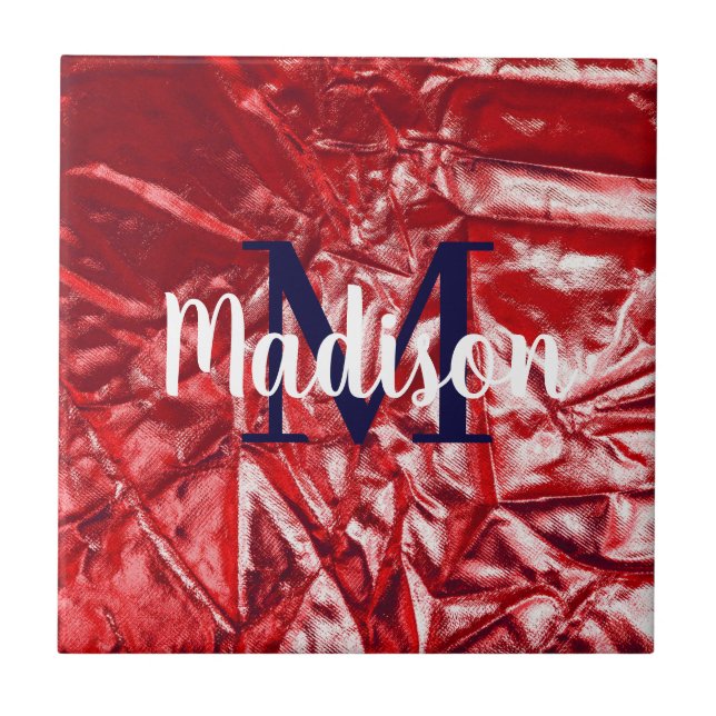 Personlig Gift for Bridesmaid, Bröllop, Maka Kakelplatta (Framsidan)