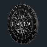 Personlig Gift for Grandpa Grandfather Birthday Darttavla<br><div class="desc">Du kan anpassa den med foto,  logotyp eller text. Du kan ställe dem som du vill på anpassningssidan. Modern,  unik,  enkel eller personlig,  det är ditt val.</div>