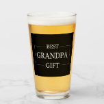 Personlig Gift for Grandpa Grandfather Birthday Glaskopp<br><div class="desc">Du kan anpassa den med foto,  logotyp eller text. Du kan ställe dem som du vill på anpassningssidan. Modern,  unik,  enkel eller personlig,  det är ditt val.</div>