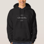 Personlig Gift for Grandpa Grandfather Birthday Hoodie<br><div class="desc">Du kan anpassa den med foto,  logotyp eller text. Du kan ställe dem som du vill på anpassningssidan. Modern,  unik,  enkel eller personlig,  det är ditt val.</div>